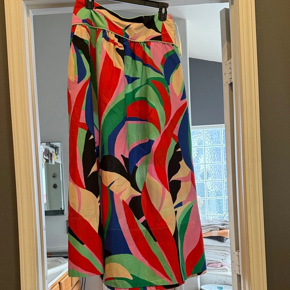 FARM Rio Multicolor Abstract Maxi Dress - Picture 4 of 5